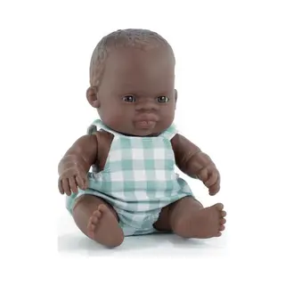 Miniland Babypop Afrikaanse Jongen 21cm Pop Educatief Speelgoed.