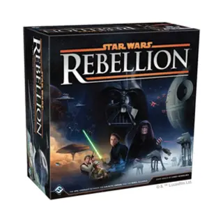 Asmodee Star Wars: Rebellion Experience the Galactic Civil War like never before! Control the Galactic Empire or the fledgling Rebel Alliance in an epic, sprawling game of starship command, troop movement and cinematic heroics of iconic characters undertaking vital missions. Bordspel