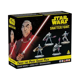 Atomic Mass Games Star Wars: Shatterpoint - Twice the Pride: Count Dooku Squad Pack Abbildung