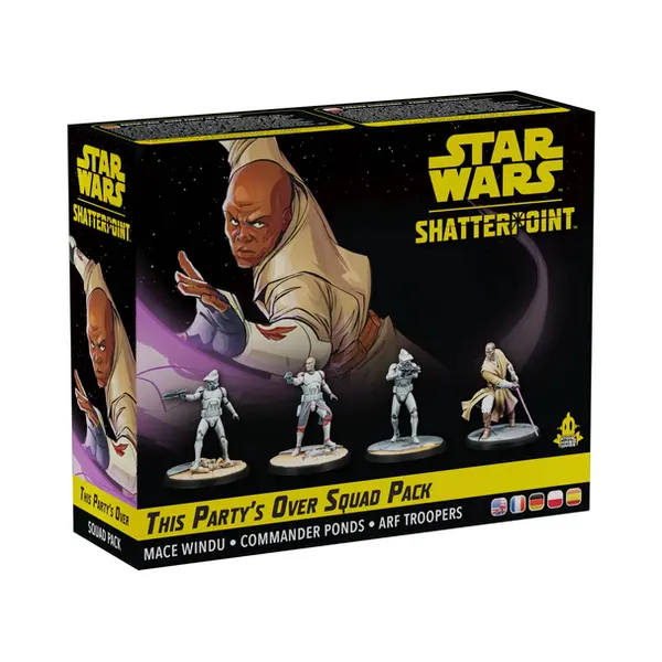 Atomic Mass Games Star Wars: Shatterpoint - This Party's Over: Mace Windu Squad Pack Figuur thumbnail