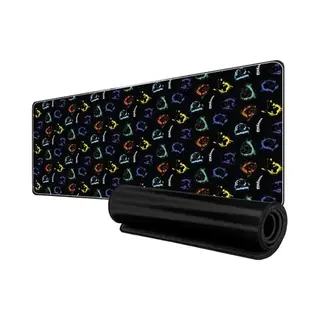 Pokémon-Mousepad, Gaming Mousepad, Mousepad Xxl/Xxl Mousepad, Desk Mat Pikachu, Multicolour, Official Product (CyP Brands)