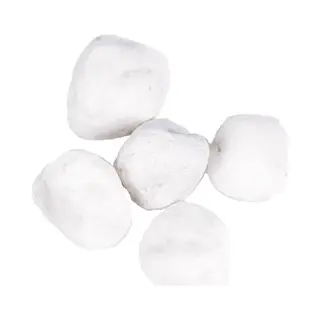 Concorde Decoratie Steentjes - Wit - 350 Gram - 3-5 Cm - Hobby Stenen - Kiezelstenen - Decoratiestenen