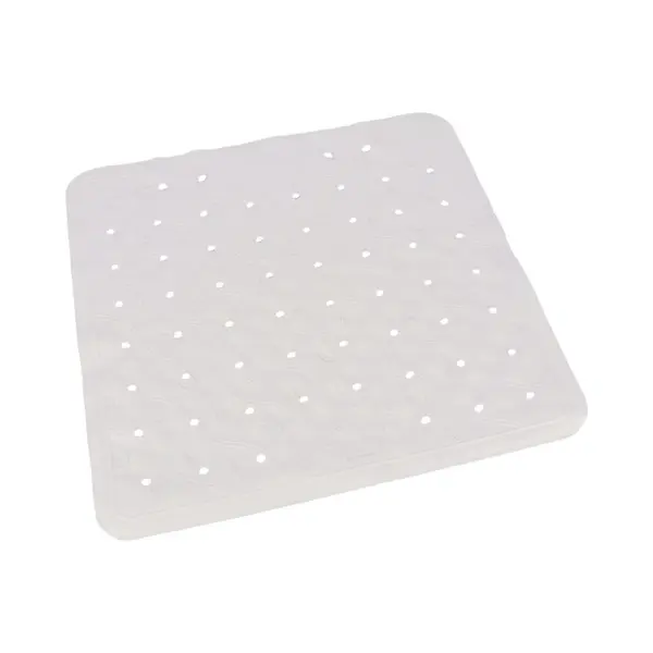 Gerimport Badmat - Anti-slip - Wit - Douchemat - 45 X 45 Cm - Vierkant thumbnail
