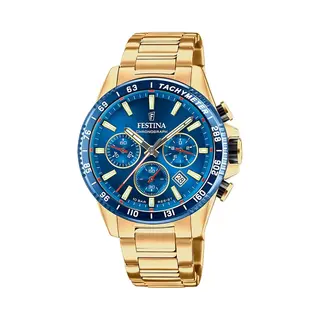 Festina Analog F20634/3, Gold, Bracelet