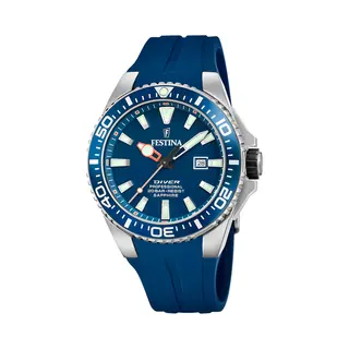 Festina The Originals - Heren Horloge - Blauw Met Band