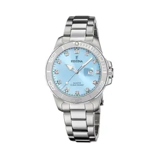 Festina Quarzuhr »Boyfriend Collection« Armbanduhr, Damenuhr, Edelstahlarmband, Bis 10 Bar Wasserdicht, Datum