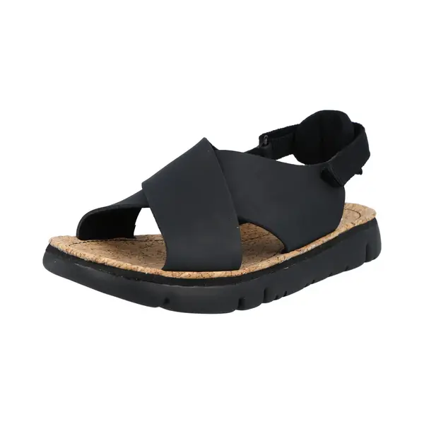 Camper Women's Oruga K200157 Sandal, Black 022, 7 Uk thumbnail