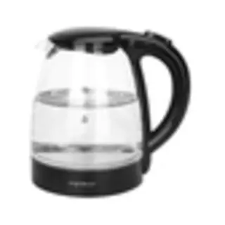 Aigostar 30GOM waterkoker 1,7 l 2200 W Zwart, Transparant