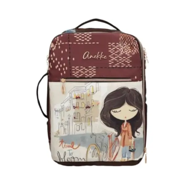 Anekke Sac à Dos De Voyage Time To Bloom 29 X 41, 5 X 16 Cm thumbnail