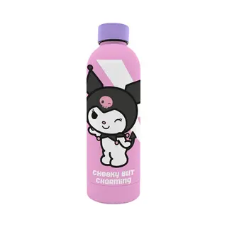 Kuromi Roestvrij Staal Zachte Aanraking Kantine 800ml Roze