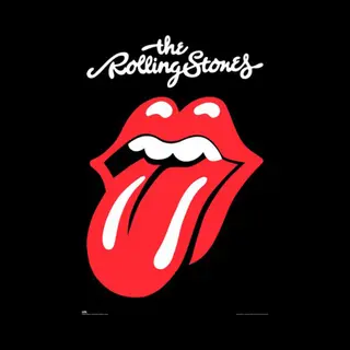 Grupo Erik Poster Rolling Stones Kunstdruck - Deko Wohnzimmer Oder Deko Schlafzimmer - Deko Zimmer - Größe 61 X 91 - Offizielle Lizenz