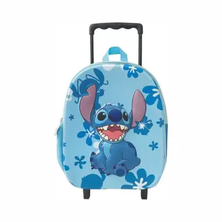 Lilo & Stitch 3D Trolley Rugzak – Kinder Trolley 32x26x11 Cm