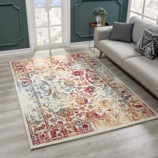 Muratap Tapijtenloods Van Gogh Vloerkleed Vintage - Multi - 200x290 Cm - Tapijt Laagpolig - Vloerkleed Retro, Klassiek