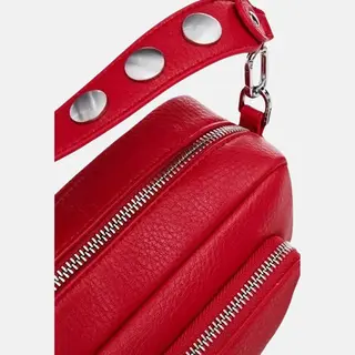 Desigual Schoudertas Half Logo Prad Crossbody Bag Carmine Rood