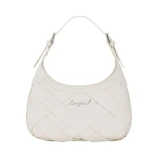 Desigual Handtasche Umhängetasche Cromo Haiti Mini Hand Bag Piedra Creme