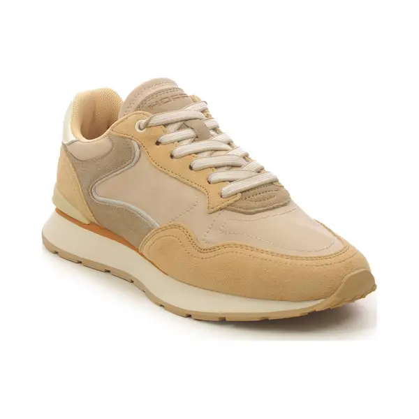 Hoff City Camel Womens Trainers 126020-05 In A Plain Leather And Man-made In Size 36 thumbnail