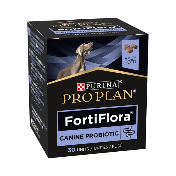 Purina Pro Plan FortiFlora FortiFlora Chews, Ergänzungsfuttermittel Für Hunde Zur Unterstützung Der Darmgesundheit, 30 Kautabletten thumbnail