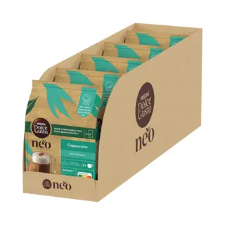 NescafÉ Dolce Gusto Neo Koffiepads En Sachets Cappuccino - 5x 6 Pads + 6 Sachets Voor 6 Koppen Koffie