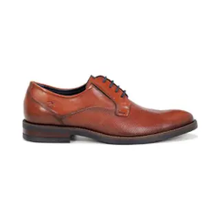 Fluchos -Heren - Cognac/caramel - Geklede Lage Schoenen - Maat 46