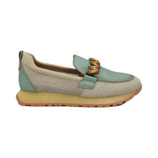 Hispanitasvoor Vrouwen. HV253948 Leren Mucassins Kansas Veelkleurig (38), Leer, Plat, 1 Tot 3 Cm, Geen, Casual