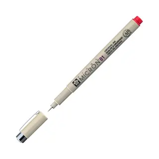 Sakura Pigma Micron 01-0, 25 Mm - Rood