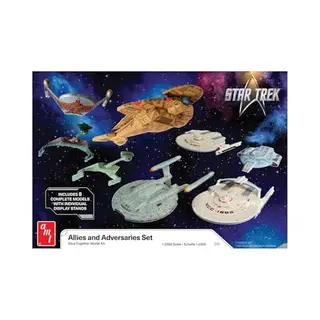 Amt Modelbouwpakket Ruimtevaart - 1443 Star Trek Allies And Adversaries Set Plastic - 1, 2500 - Modelbouw