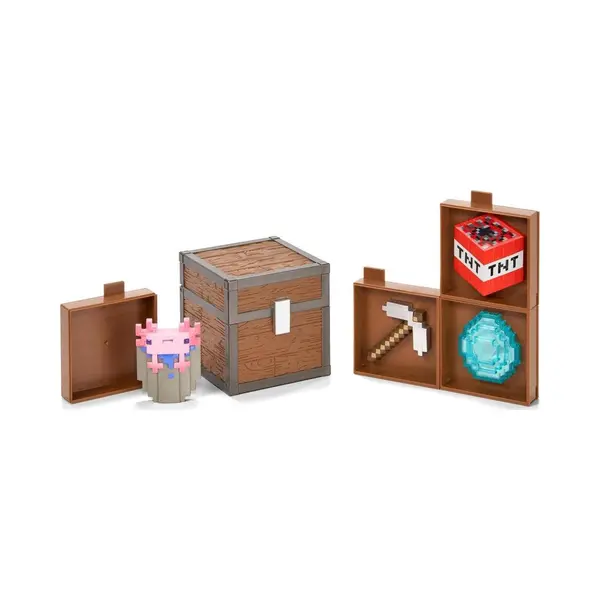Noble Collection Minecraft Loot Chest Caves 10 Cm Replica, Down-scaled thumbnail