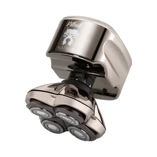 Skull Shaver® Pitbull Platinum Pro - Head And Face Shaver - Nieuwste Model 2025 - Hoofd- & Gezichtsscheerapparaat - Met Spoelbakje En Travel Case -