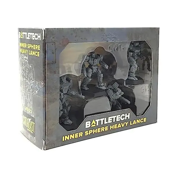 Catalyst Game Labs BattleTech | Miniatures | Inner Sphere Heavy Lance | Expansion | Miniature Game Ages 14+, Black thumbnail