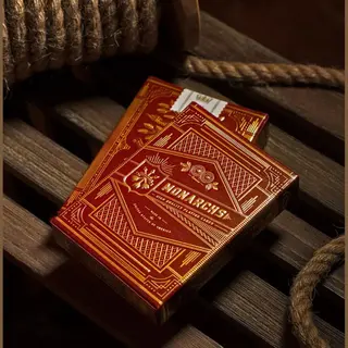 Theory11 Red Monarchs Speelkaarten - Koninklijke Kwaliteit