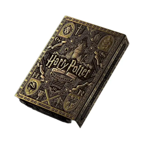 Theory11 Harry Potter Hufflepuff Speelkaarten Kaartspel Geel Goud thumbnail