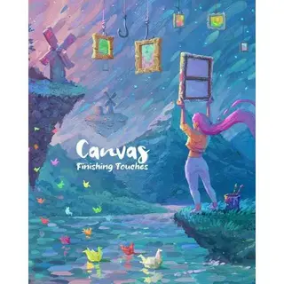 Asmodee Canvas: Finishing Touches Bordspel