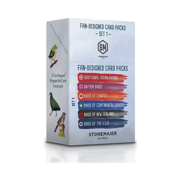 Stonemaier Games Wingspan, Fan-Designed Bird Pack Display (En) thumbnail