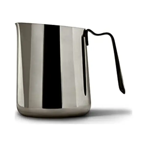 Fellow Eddy Steaming Pitcher - Milk Frother Pitcher With Fluted Spout, Premium Barista Tools For Precision Latte Art, 18/8 Stainless Steel, Graphite, thumbnail