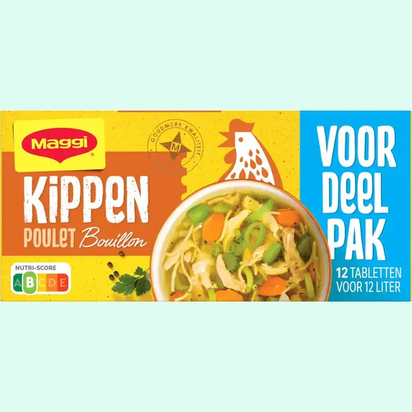 Maggi Bouillon Kip Voordeelpak - 20 Doosjes X 12 Blokjes - Voordeelverpakking thumbnail