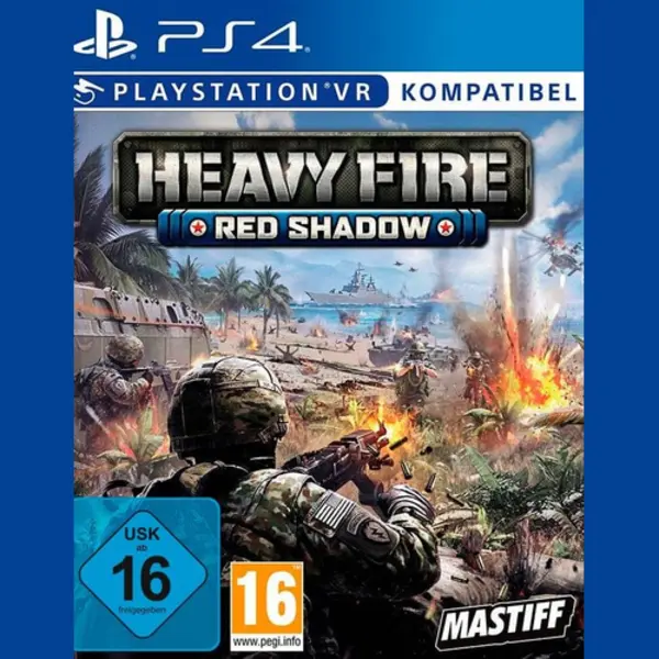 Plaion Heavy Fire: Red Shadow, PS4 Standaard Engels PlayStation 4 thumbnail