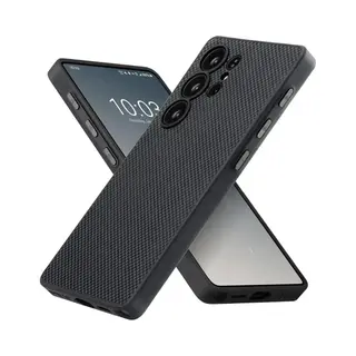 Pitaka PinButton Case - Hoesje Geschikt Voor Samsung Galaxy S25 Ultra - Compatibel Met MagSafe - Magnetische Back Cover - 1500D Aramidevezels Ultra