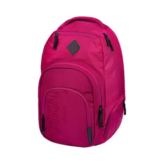 Baagl Grote Ergonomische Rugzak Met Koelvak Voor Dames, Heren, Tieners, Met Laptopvak, Studentenrugzak, Schoolrugzak, 35 Liter, Ruby, M