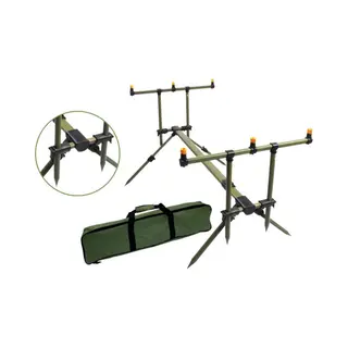 extracarp Exc Rod Pod Royal - Karper Rodpod - Luxe Hengelsteun Voor 3 Hengels - Karper Vissen