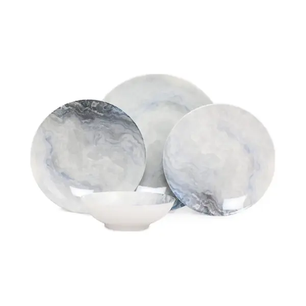 Hermia GBSATN24Y410050 servies 24 stuk(s) Porselein Meerkleurig thumbnail