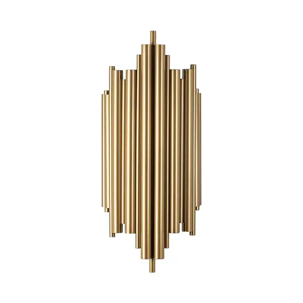 Opviq Reis Wall Light 13341, Gold-coloured, Metal, Height 50 Cm thumbnail