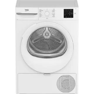 Beko BM3T38232CW wasdroger Vrijstaand Voorlader 8 kg Wit
