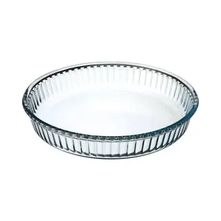 Secret De Gourmet Ovenschaal - Rond - Transparant - Glas - D26xH4.5 Cm