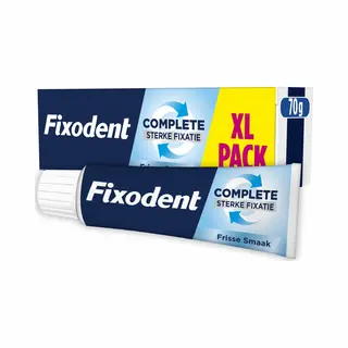 6x Fixodent Kleefpasta Complete Fresh 70 Gr