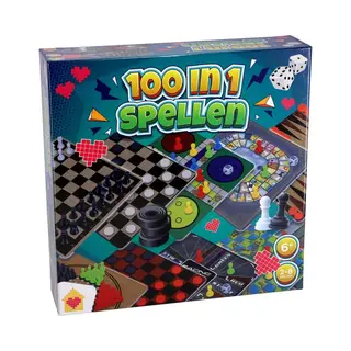 Osa Privat Spellendoos 100 In 1 - Spelletjes & Spellen Voor Alle Leeftijden