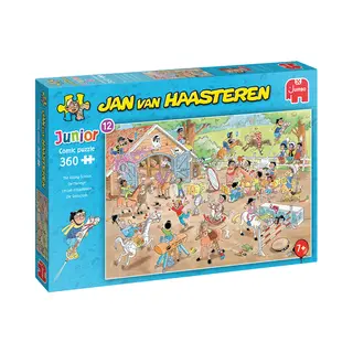 Jumbo Jan van Haasteren Junior - Reitschule - 360 Teile