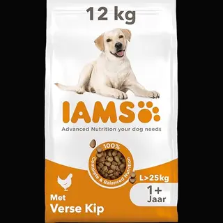 Spectrum - Iams For Vitality Adult Large Dog Food With Fresh Chicken - 12kg - 492400