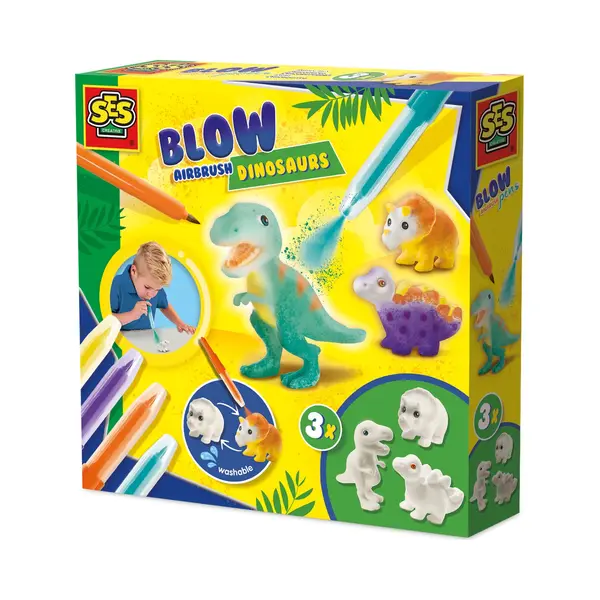 Ses Creative Blow airbrush pens - Dinosaurs 3x thumbnail