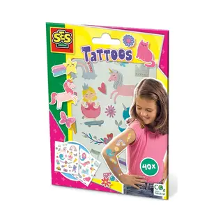 Ses Creative Tattoos voor kinderen - 40 Sprookjes tattoos - gemakkelijk afwasbaar
