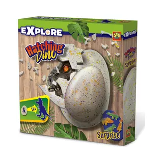 Ses Creative Explore - Dino uitbroeden - verrassingsei met groeiende dino